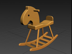 rocking horse Modelo 3D