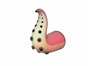 octopus tentacle Modello 3D