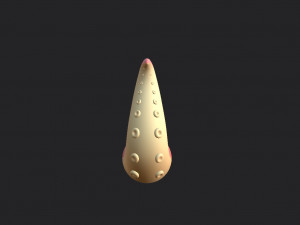 octopus tentacle Modello 3D