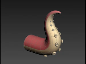 octopus tentacle 3D Model