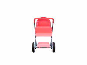 pram 3Dモデル
