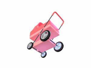 pram 3D Model
