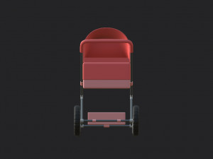 pram 3Dモデル