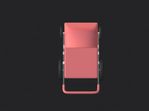pram 3Dモデル