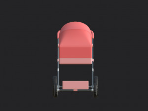 pram 3Dモデル