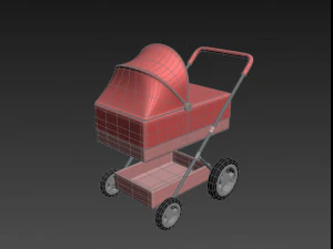 pram 3D Model