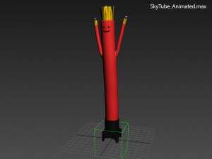 animated sky tube 3D 模型