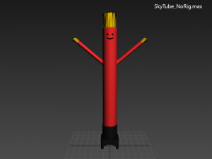 animated sky tube 3D 模型