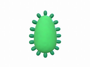 bacteria pack 3D 模型
