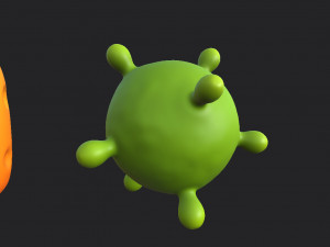 bacteria pack 3D 模型