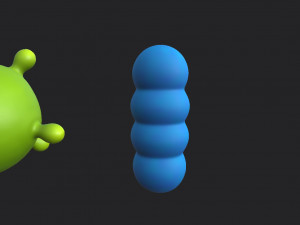 bacteria pack 3D 模型