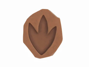 dinosaur footprint fossil 3D Model