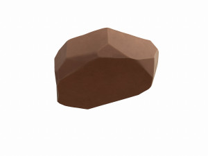 dinosaur footprint fossil Model 3D
