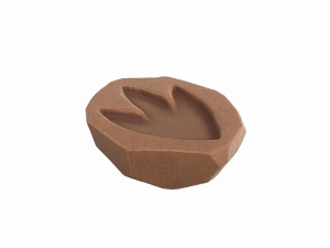 dinosaur footprint fossil Model 3D