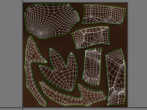 dinosaur footprint fossil 3D Model