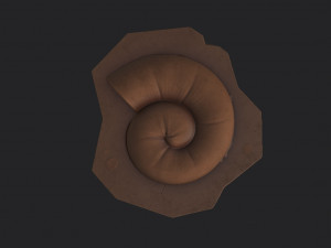 fossil ammonite 3D Model