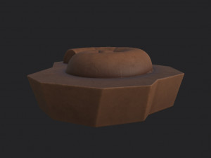 fossil ammonite 3D Model
