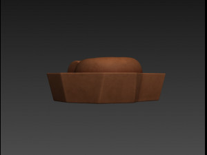 fossil ammonite 3D Model