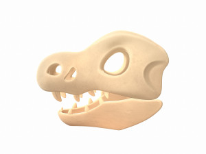 dinosaur skull Modelo 3D