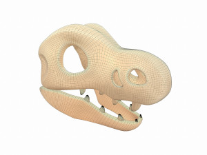 dinosaur skull Modelo 3D