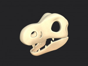 dinosaur skull Modelo 3D