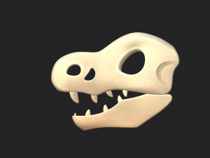 dinosaur skull Modelo 3D