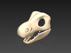 dinosaur skull Modelo 3D