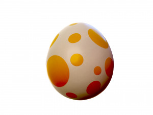 dinosaur egg Modèle 3D