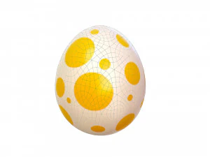 공룡 알 3D 모델