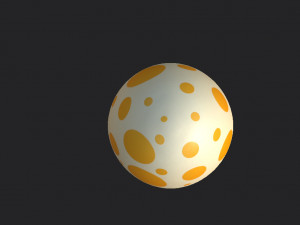 dinosaur egg Modèle 3D