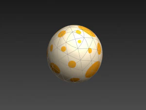 공룡 알 3D 모델