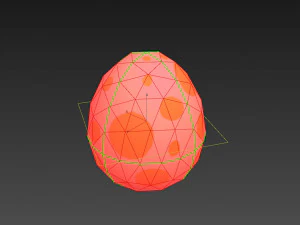 공룡 알 3D 모델