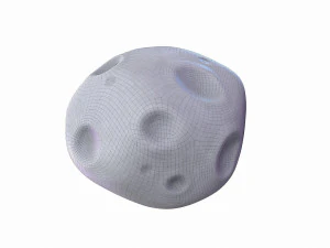 meteorite 3D Model