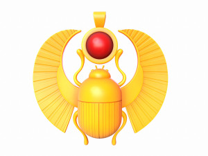 egypt beetle 3Dモデル