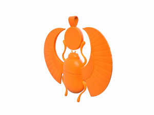 egypt beetle 3Dモデル