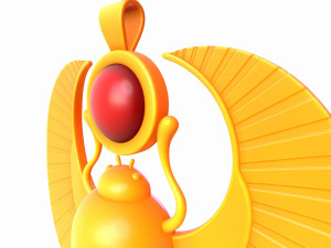 egypt beetle 3Dモデル
