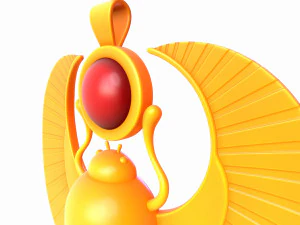 egypt beetle 3D Model