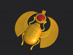egypt beetle 3D Model