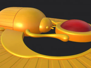 egypt beetle 3D Model