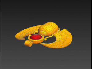 egypt beetle 3Dモデル