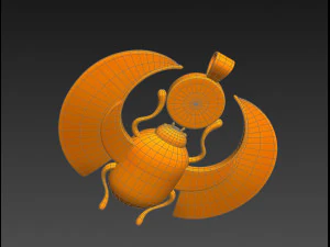 egypt beetle 3D Model