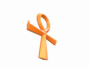 egypt cross 3D Model