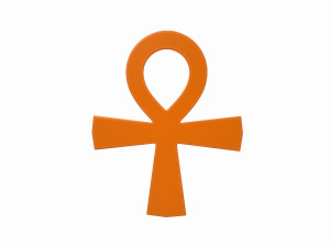 egypt cross 3D Model