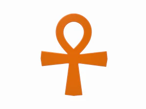 egypt cross 3D Model