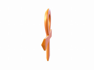 egypt cross 3D Model