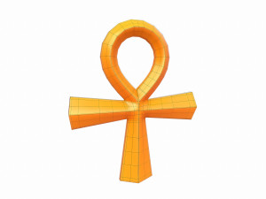 egypt cross 3D Model