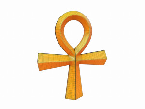 egypt cross 3D Model