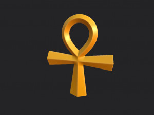 egypt cross 3D Model