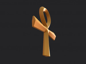 egypt cross 3D Model