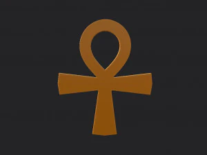 egypt cross 3D Model